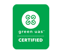 Green UAS Certified Logo
